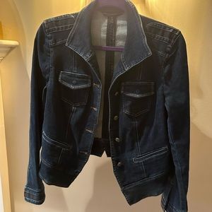 WHBM. Denim jacket. Like new size 6